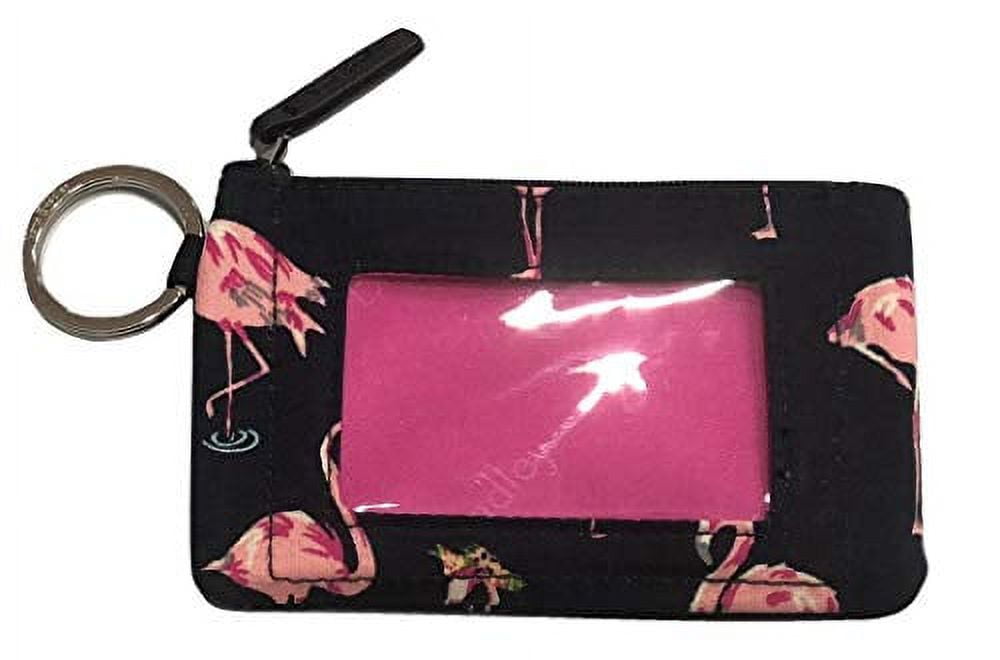Vera Bradley Women's Zip ID Case (Flamingo Fiesta)