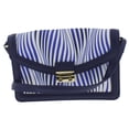 thumbnail image 1 of Vera Bradley Womens Tess Printed Leather Trim Crossbody Handbag, 1 of 2
