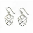 thumbnail image 1 of Vera & Co 2S-7006E Sterling Silver Geometric Line Earring, 1 of 1