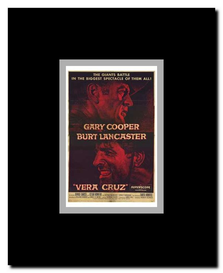 Vera Cruz Framed Movie Poster
