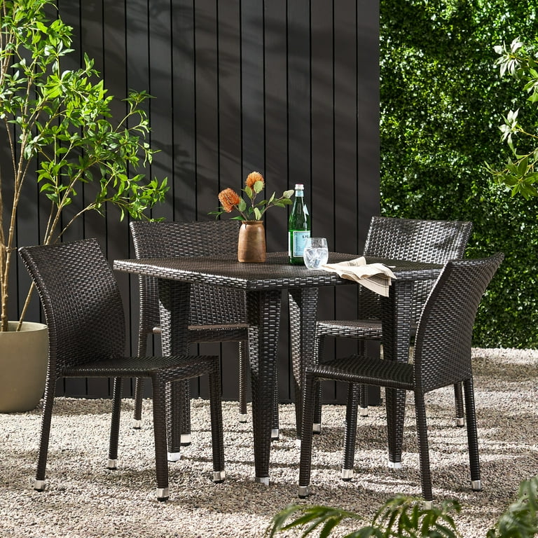 Free Shipping! Vera Outdoor Wicker Armless Stacking Chairs