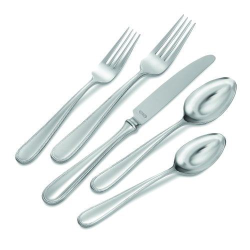Vera Wang Infinity 5-Piece Stainless Steel Silver Place Setting