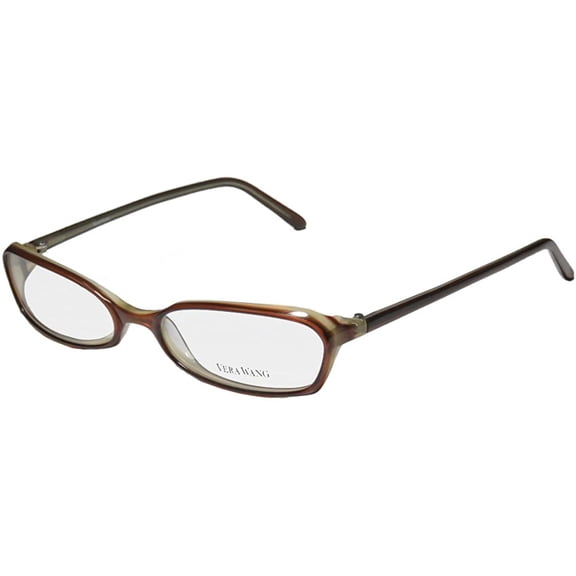 Vera Wang V104 For Ladies/Young Women/Girls Designer Full-Rim Unique Shape Eyeglasses/Eyewear