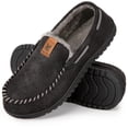 thumbnail image 1 of VeraCosy Men's Classic Microsuede Moccasin Slippers Soft Memory Foam Closed-Back Indoor Outdoor House Shoes, 1 of 10