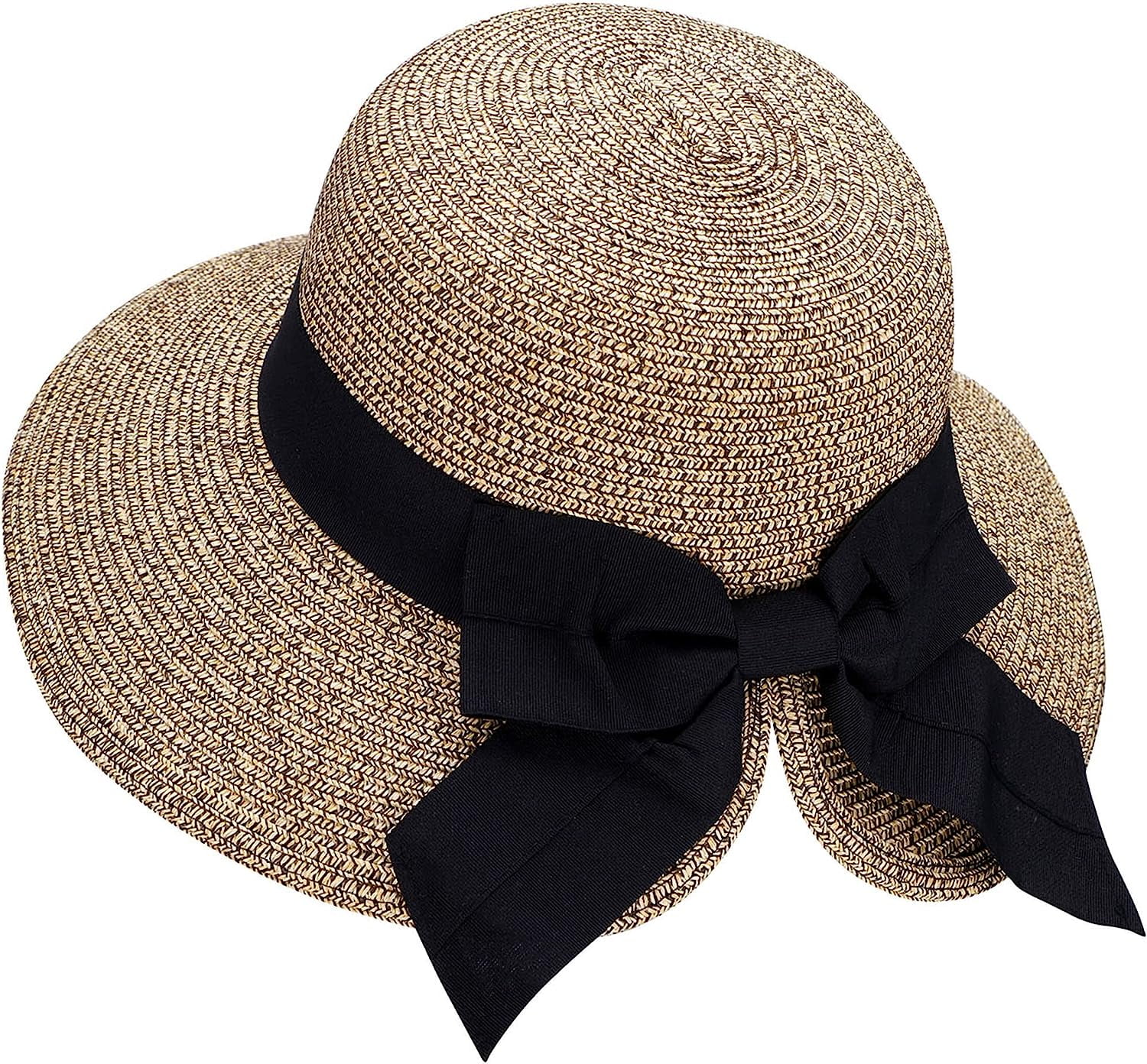 Verabella Sun Hats for Women UPF 50+ Women's Lightweight Foldable/Packable  Beach Sun Hat 