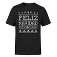 thumbnail image 1 of Veracco Feliz Navidad Bitchachos Christmas T-Shirt for Men Xmas Gifts Costumes (Black), 1 of 4