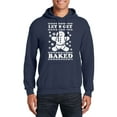 thumbnail image 1 of Veracco Let's Get Baked Gingerbread Christmas Funny Cool Unisex Hooded Neck Hoodie for Men Women Unisex (Red), 1 of 4