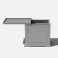 thumbnail image 1 of Veradek 2-in-1 Tray and Storage Table – Grey, 1 of 12