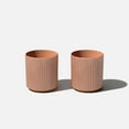 thumbnail image 1 of Veradek Demi Series 12" Plastic-Stone Planter - 2-Pack Terracotta, 1 of 10