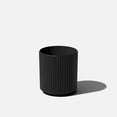 thumbnail image 1 of Veradek Demi Series  12" Plastic-Stone Planter - Black, 1 of 10