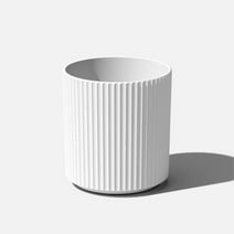 Veradek Demi Series  16" Plastic-Stone Planter - White