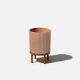 thumbnail image 1 of Veradek Demi Series Raised 12" Plastic-Stone Planter - (Terracotta/Brown, 1 Pack), 1 of 10