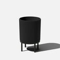 thumbnail image 1 of Veradek Demi Series Raised 16" Plastic-Stone Planter - (Black/Black, 1 Pack), 1 of 12