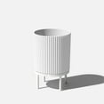 thumbnail image 1 of Veradek Demi Series Raised 16" Plastic-Stone Planter - (White/White, 1 Pack), 1 of 11