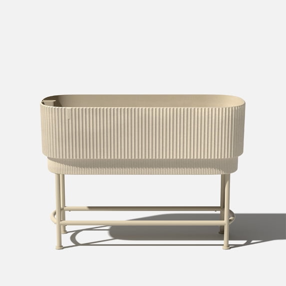 Veradek Demi Series Raised Garden Bed 42" Self-Watering Planter - Sand