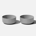 thumbnail image 1 of Veradek Mason Series Kona Bowl 14" Plastic-Stone Planter 2-Pack Gray, 1 of 9