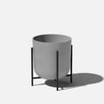 thumbnail image 1 of Veradek Mason Series Raised Kona 15" Plastic-Stone Planter with Stand - (Gray/1 Pack), 1 of 9