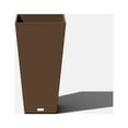 thumbnail image 1 of Veradek Pure Series Midland 30" Plastic Planter - Espresso, 1 of 12