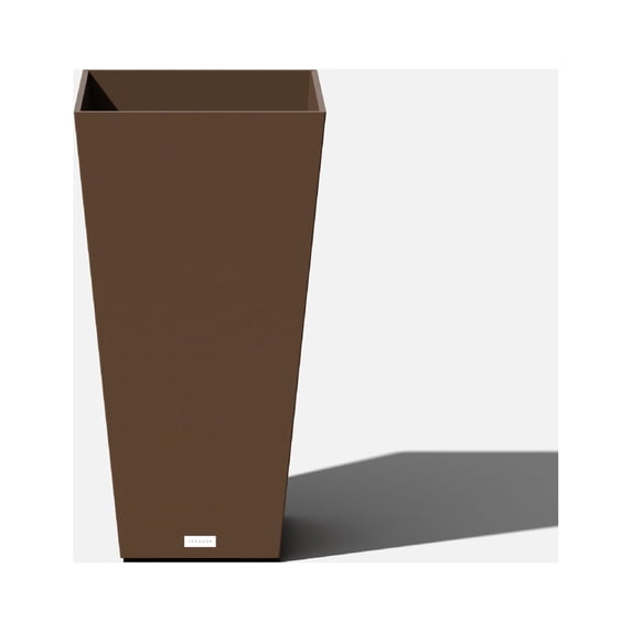 Veradek Pure Series Midland 30" Plastic Planter - Espresso