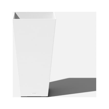 Veradek Pure Series Midland 30" Plastic Planter - White