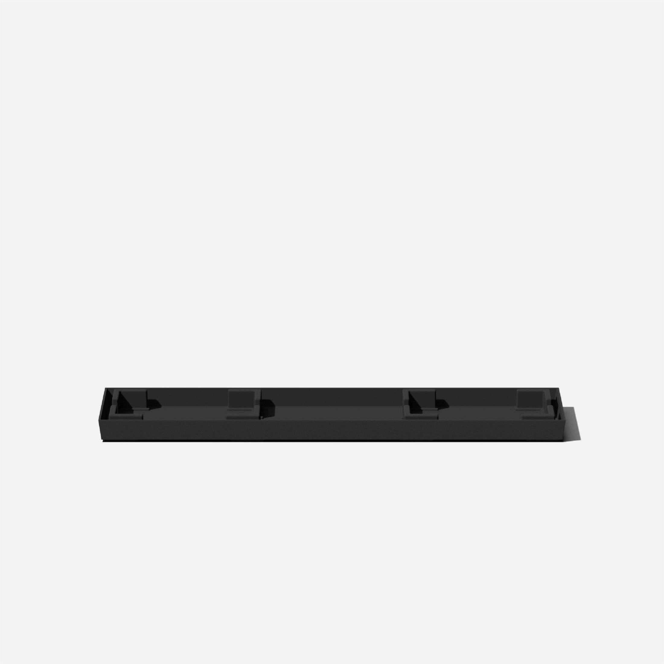 Veradek Pure Series Midori 31" Plastic Planter Tray - Black