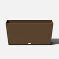 thumbnail image 1 of Veradek Pure Series Midori 39" Plastic Planter - Espresso, 1 of 9