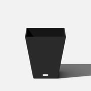 Veradek Pure Series Nobleton 18" Plastic Planter - Black