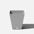 thumbnail image 1 of Veradek Pure Series Nobleton 18" Plastic Planter - Gray, 1 of 11