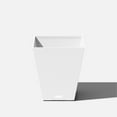 thumbnail image 1 of Veradek Pure Series Nobleton 18" Plastic Planter - White, 1 of 11