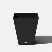 Veradek Pure Series Nobleton 22" Plastic Planter - Black