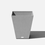 Veradek Pure Series Nobleton 22" Plastic Planter - Gray