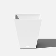 Veradek Pure Series Nobleton 22" Plastic Planter - White