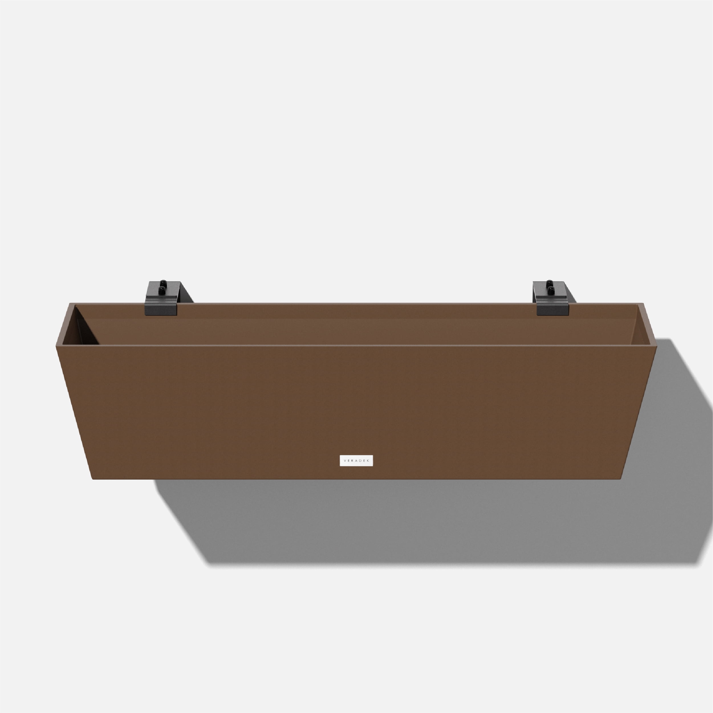 Veradek Pure Series Railing 36" Planter Espresso