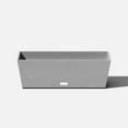 thumbnail image 1 of Veradek Pure Series Window Box 25" Plastic Planter - Gray, 1 of 6