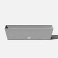 thumbnail image 1 of Veradek Pure Series Window Box 36" Plastic Planter - Gray, 1 of 9