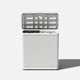 thumbnail image 1 of Veradek Tambour Waste Bin White, 1 of 15