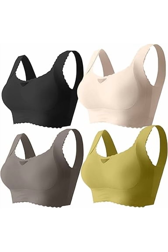 Verafits Bra,Comfortable Bust Lifting & Shaping Bras,Seamless Wireless Removable Pads