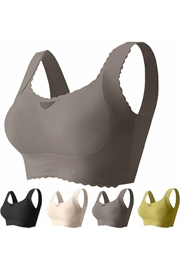 Verafits Bra,Comfortable Bust Lifting & Shaping Bras,Seamless Wireless Removable Pads