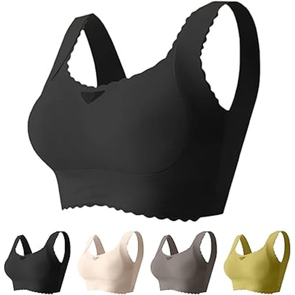 Verafits Bra,Comfortable Bust Lifting & Shaping Bras,Seamless Wireless Removable Pads