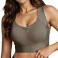thumbnail image 1 of Verafits Bra Liftcharm - Comfortable Bust Lifting & Shaping Bra Seamless Wireless Push up Tshirt Bras for Seniors Krdevn,Size:4XL, 1 of 8