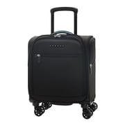 Verage 14-Inch Underseat Carry On Luggage with Spinner Wheels & USB Charging Port, Wheeled Suitcase for Airlines, Lightweight Overnight Bag for Men and Women 14-Inch Compact Underseat Pro