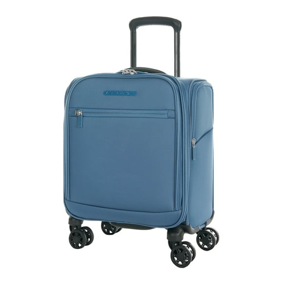 Verage 14-Inch Underseat Carry On Luggage with Spinner Wheels & USB Charging Port, Wheeled Suitcase for Airlines, Lightweight Overnight Bag for Men and Women (14-Inch Compact Underseat Pro)