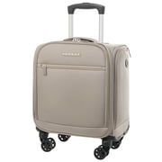 Verage Underseat Carry On Luggage with Wheels, 14.5-Inch Spinner Small Suitcase, Softside Lightweight Travel Bag for Men and Women, Airplane Carry On Bag