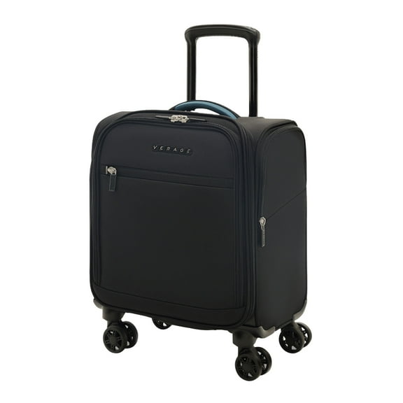 Verage Underseat Carry On Luggage with Wheels and USB Port,14 inch Wheeled Spinner Bag Carry-on Luggages for Airlines, Lightweight Suitcase Men Women, Pilots and Crew (14.5-Inch Plus Underseat Pro)