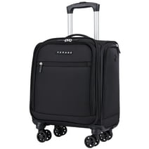Verage Underseat Carry On Luggage with Spinner Wheels Suitcase Softside Lightweight Travel Bag Suitcase for Airlines,Men Women, Pilots and Crew