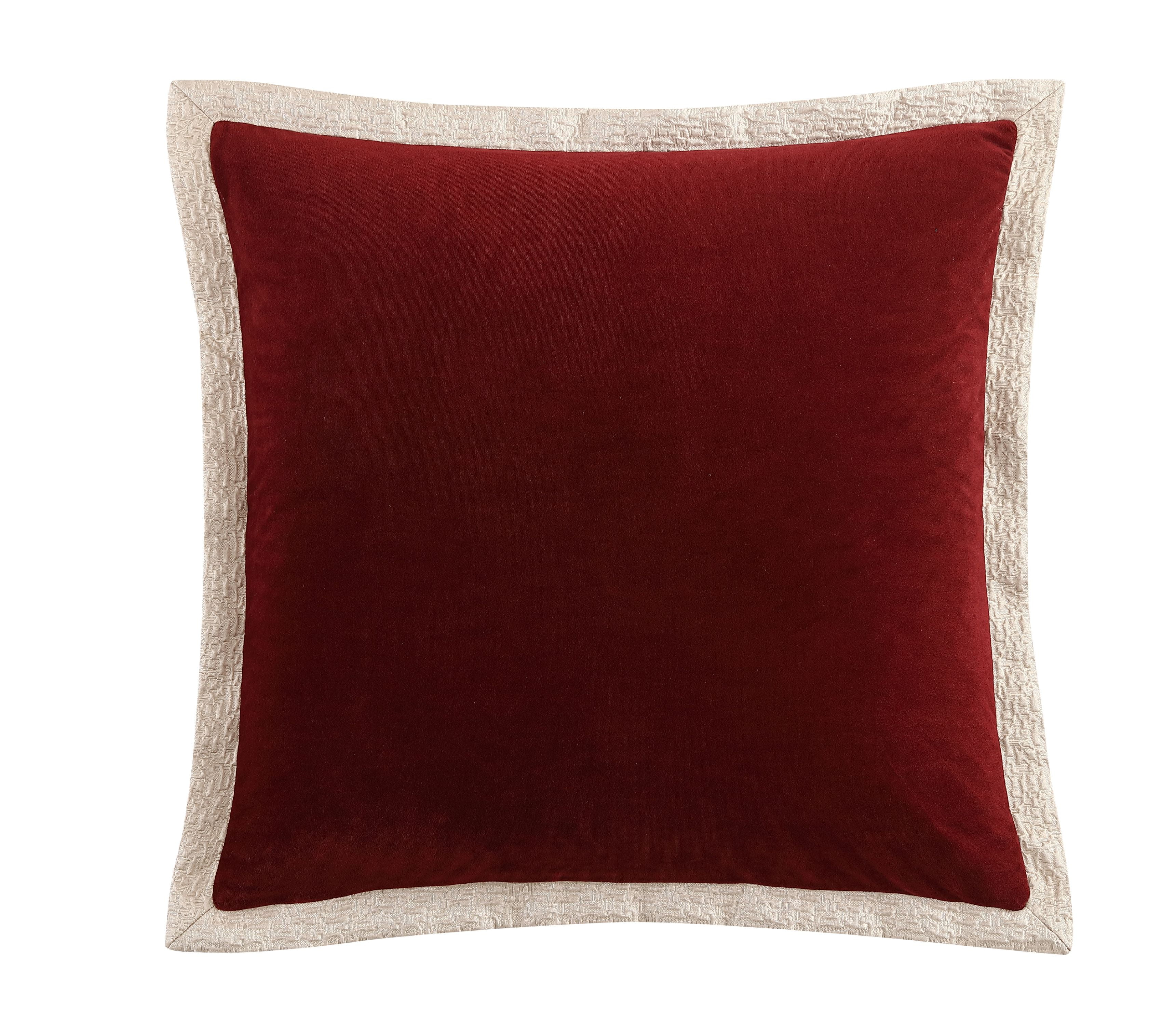 Veratex Allouette Velvet 26 x 26 Euro Sham
