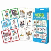 Verb Flash Cards, Multi Color - Pack of 3