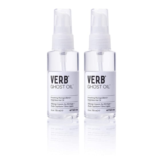 Verb Ghost Hair Oil - Smoothing Blend & Weightless Hair Oil 2 oz - 2 pack