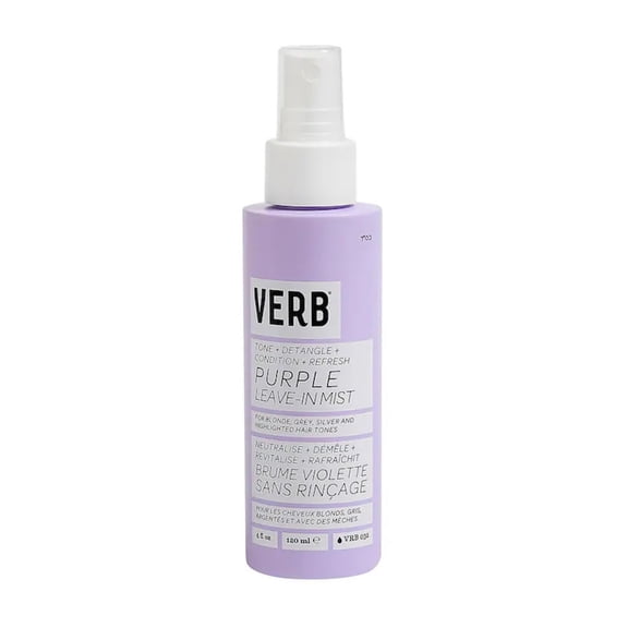 Verb Tone Detangle condition Refresh Purple Leave In Mist 4 OZ