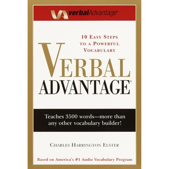 Pre-Owned Verbal Advantage: Ten Easy Steps to a Powerful Vocabulary (Paperback) 0375709320 9780375709326